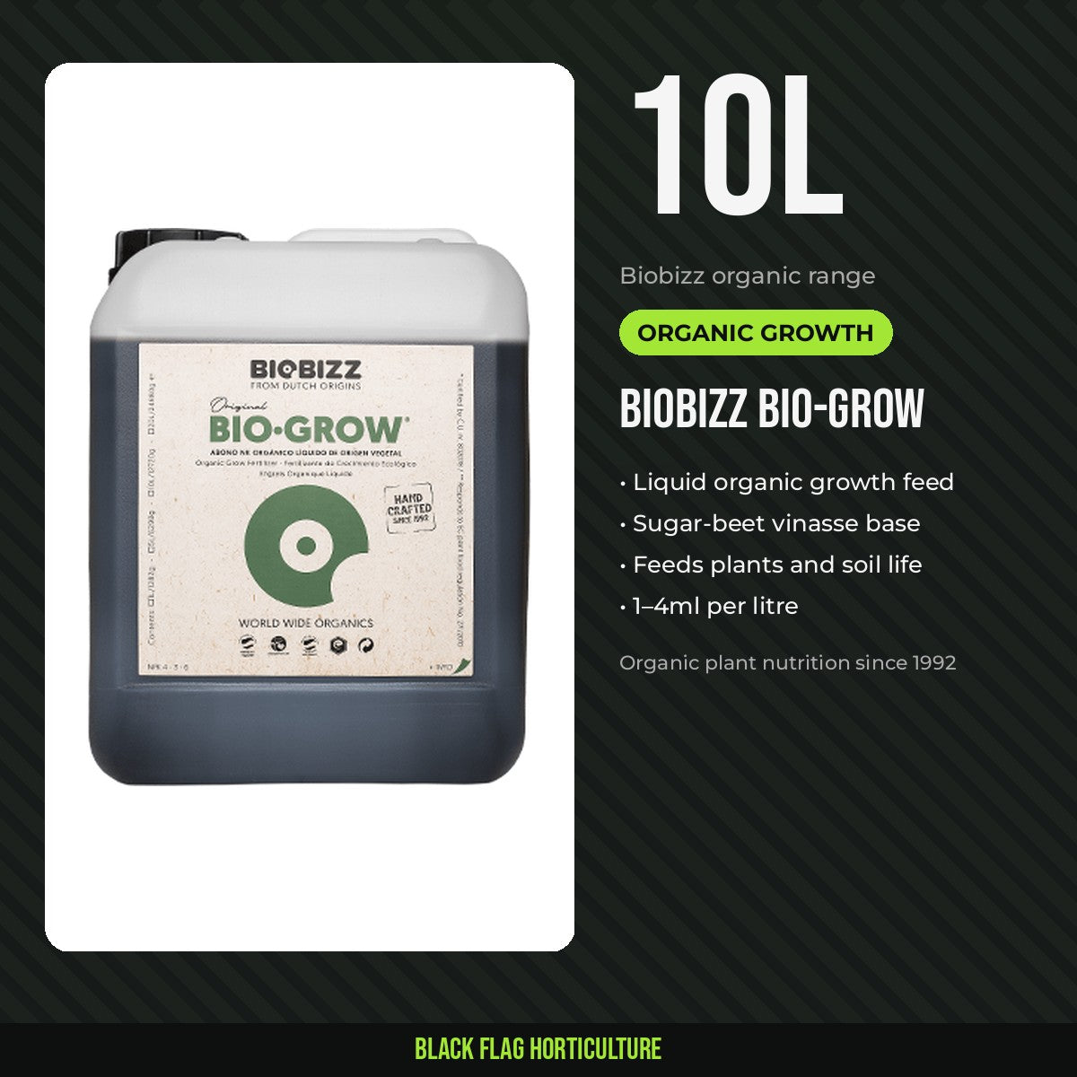BIOBIZZ Bio-Grow 10 litre