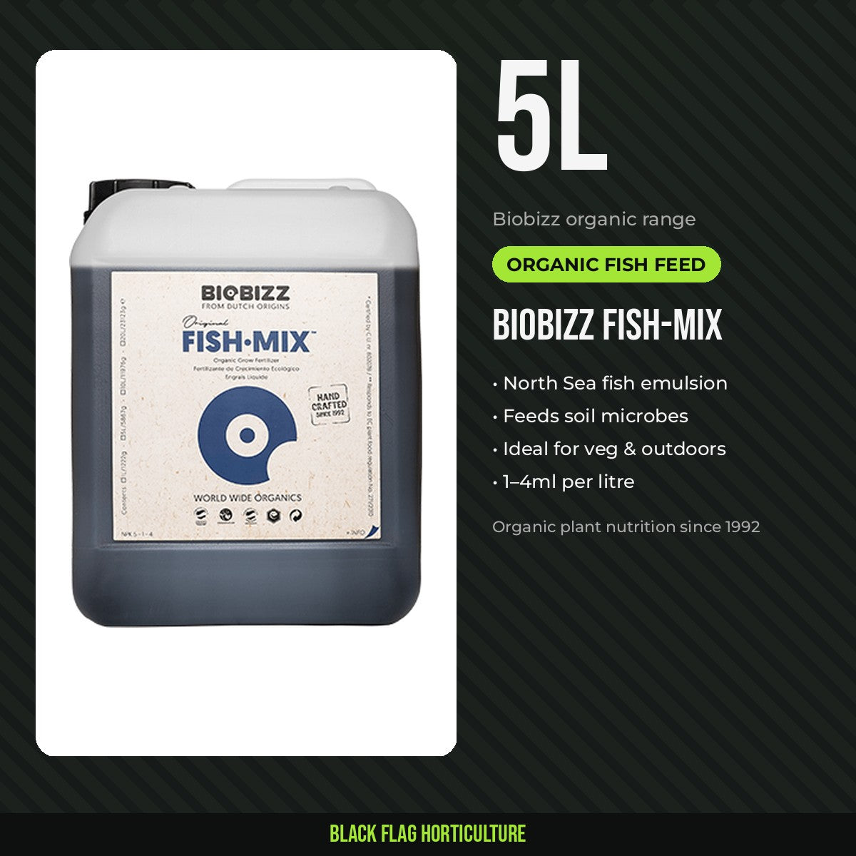 BIOBIZZ Fish-Mix 5 litre