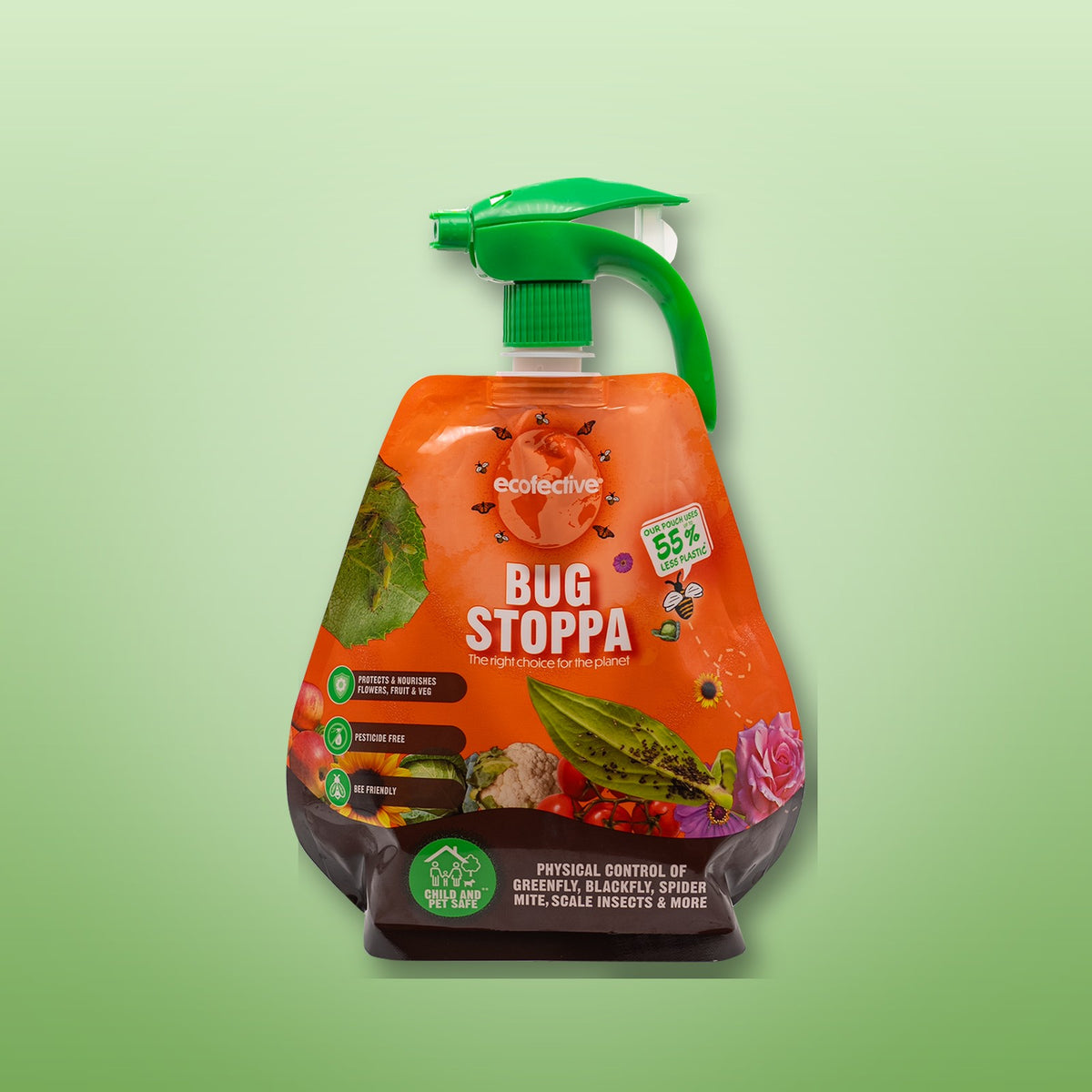 ecofective Bug Stoppa 1L trigger spray pouch – single