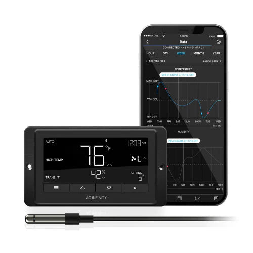 AC INFINITY - CONTROLLER 67, TEMPERATURE AND HUMIDITY FAN CONTROLLER