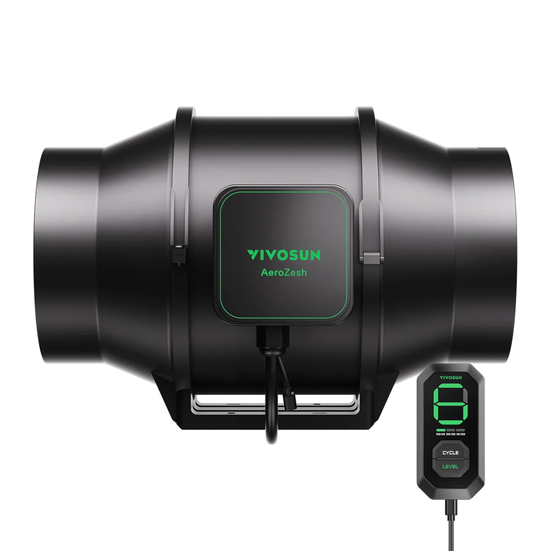 VivoSun - AeroZesh S8 Inline Fan + E12 Controller