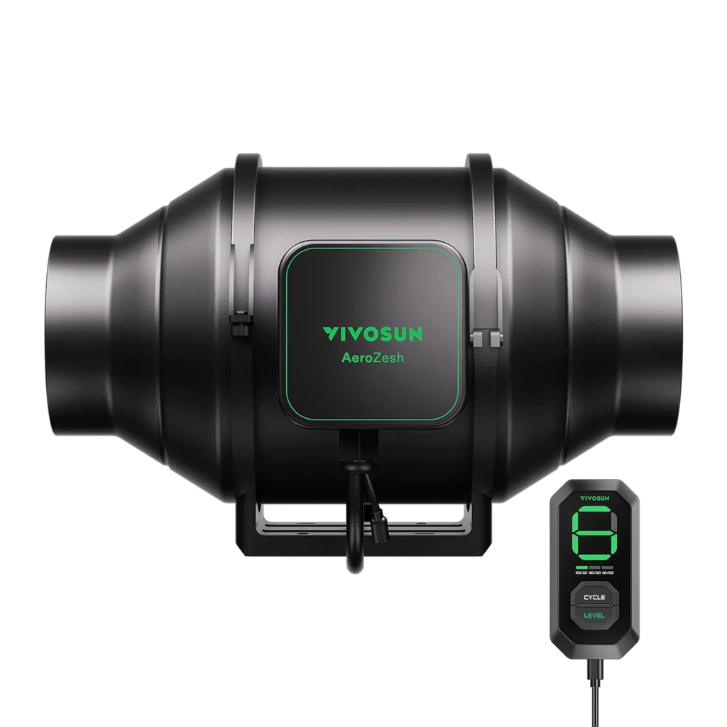 VivoSun - AeroZesh S8 Inline Fan + E12 Controller