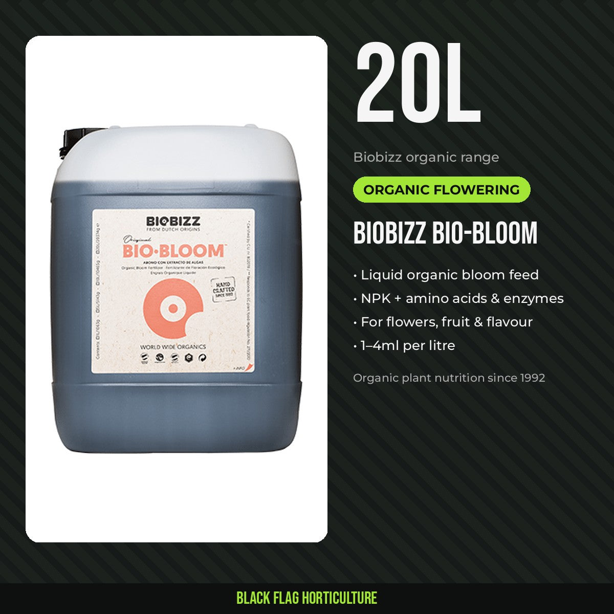 BIOBIZZ Bio-Bloom 20 litre