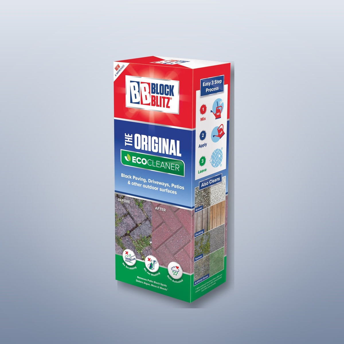 Block Blitz Original Eco Cleaner concentrated powder 2x380g – single