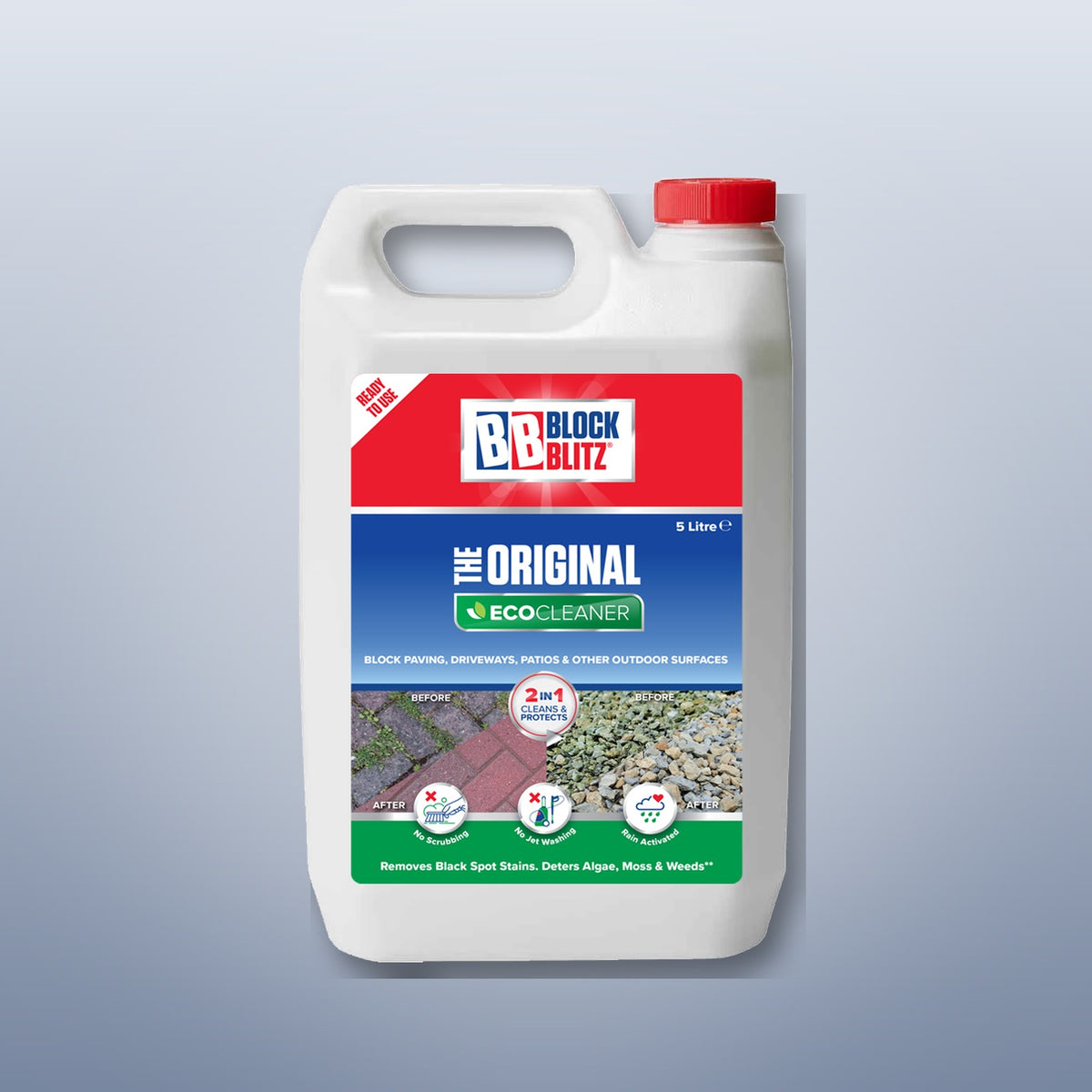 Block Blitz Original Eco Cleaner 5L ready to use – single