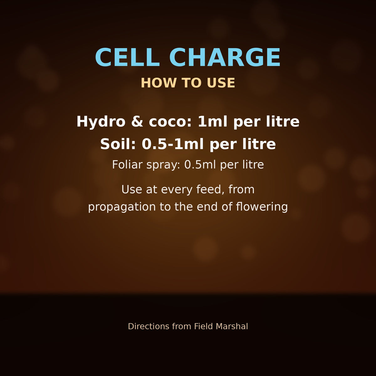 Cell Charge how to use