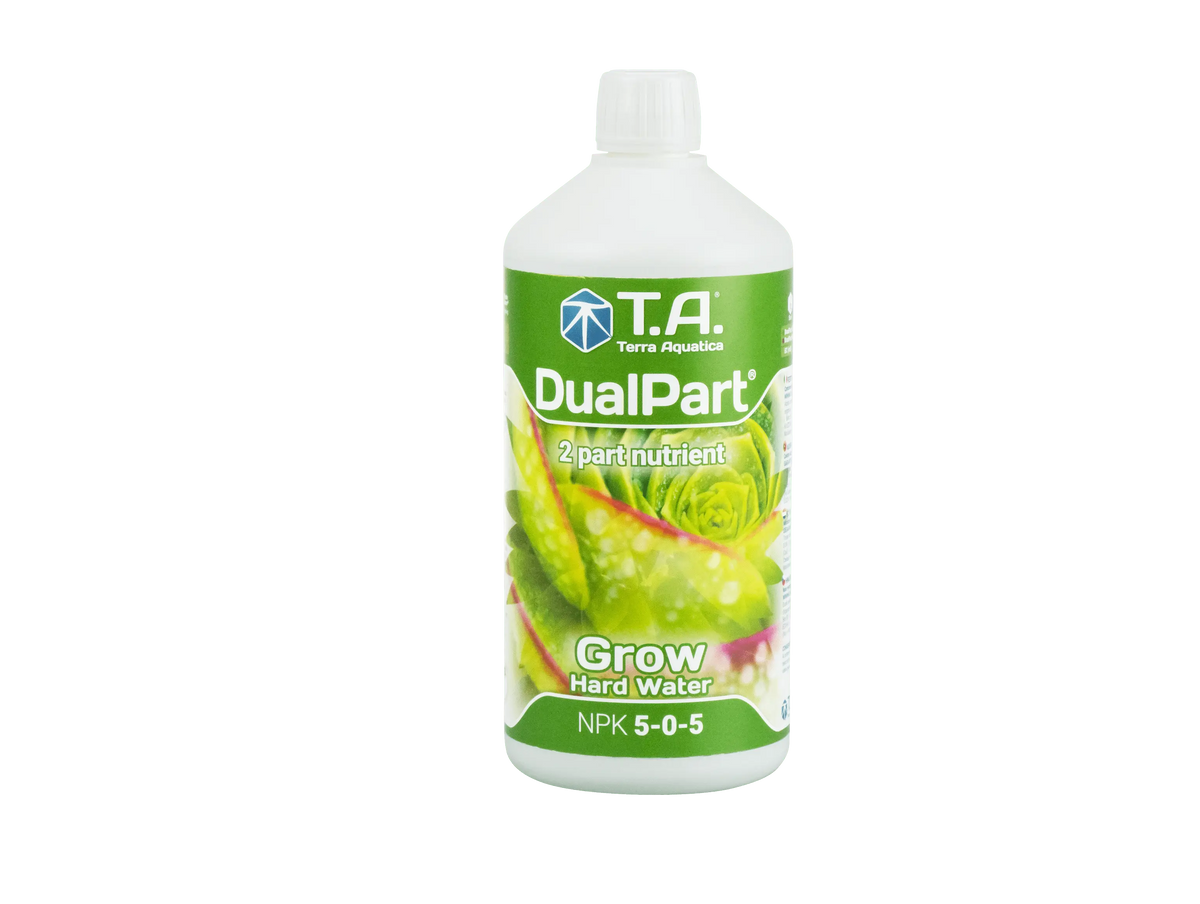Terra Aquatica DualPart Grow Hard Water two-part base nutrient