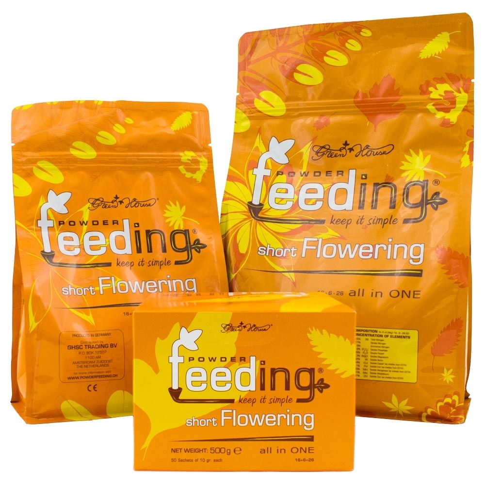 Green House: Feeding Powder - Short Flowering