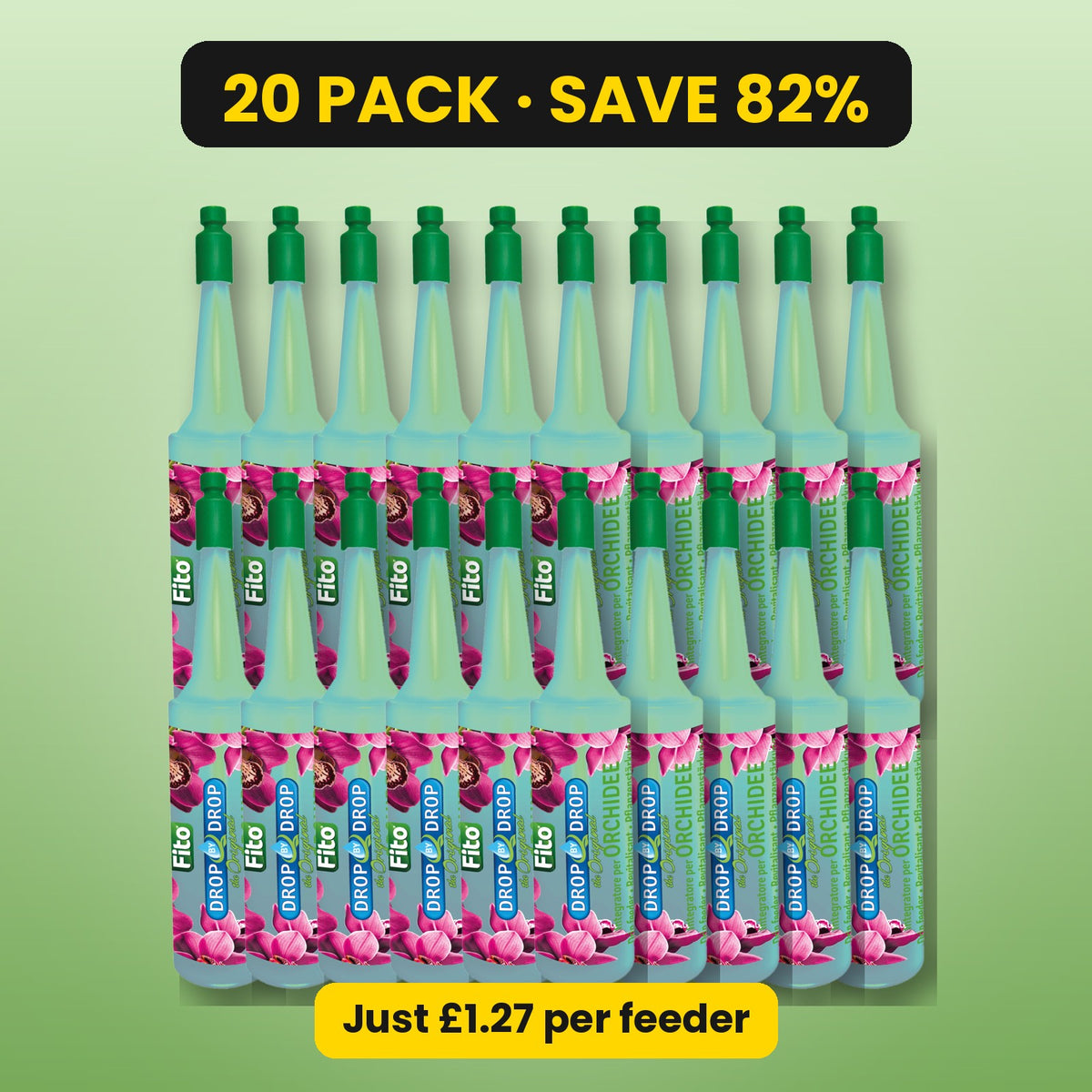 FITO Orchid drip feeders – 20 pack, save 82%