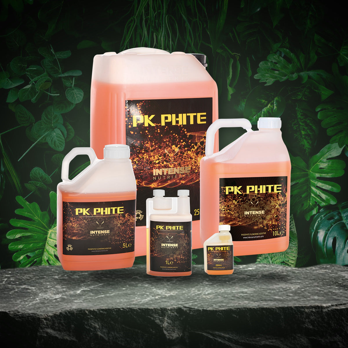 Intense Nutrients PK Phite full size range 250ml to 25L