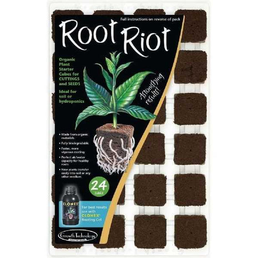 Root Riot - Plant Cubes - 24 Tray