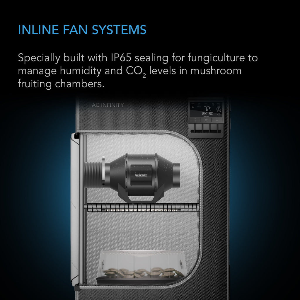 Cloudline H4 IP65 sealing for fungiculture