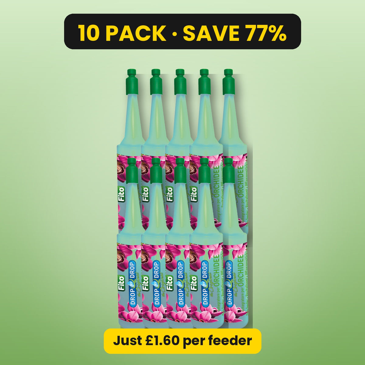 FITO Orchid drip feeders – 10 pack, save 77%
