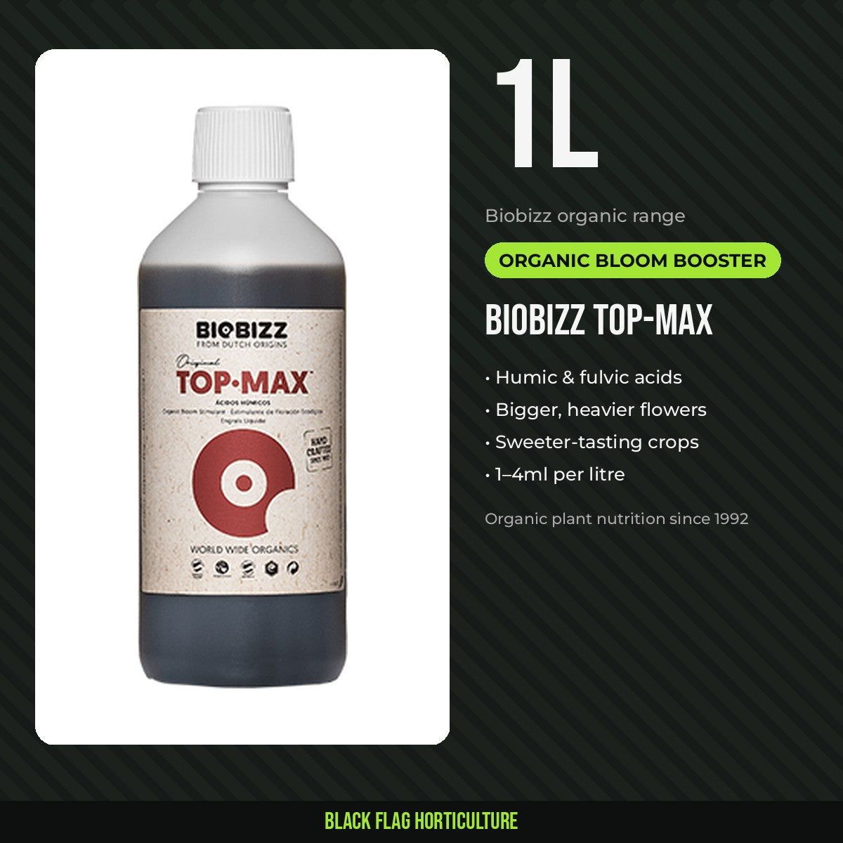 BIOBIZZ Top-Max 1 litre