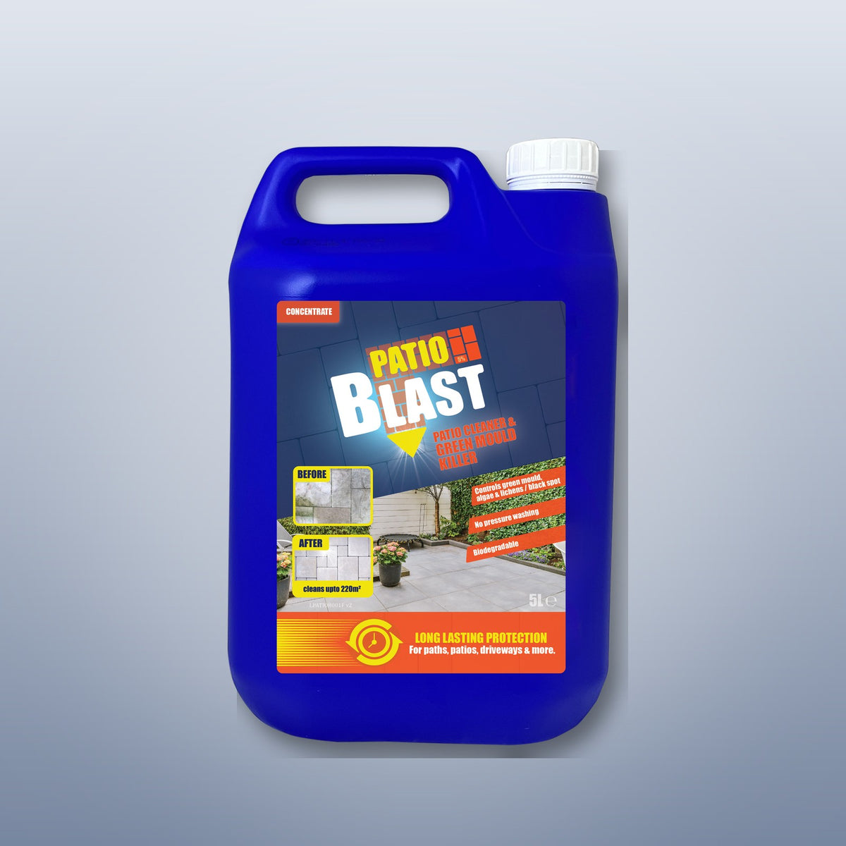 Patio Blast 5L patio cleaner concentrate – single