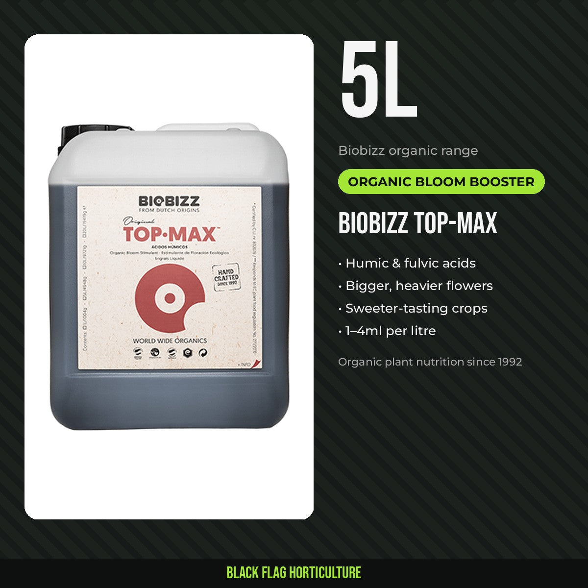BIOBIZZ Top-Max 5 litre
