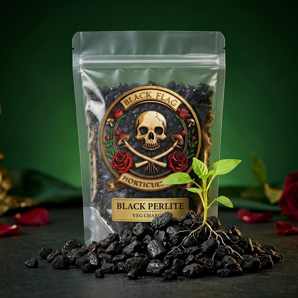 Black Perlite – Charged Horticultural Biochar | Veg, Bloom & Buffered