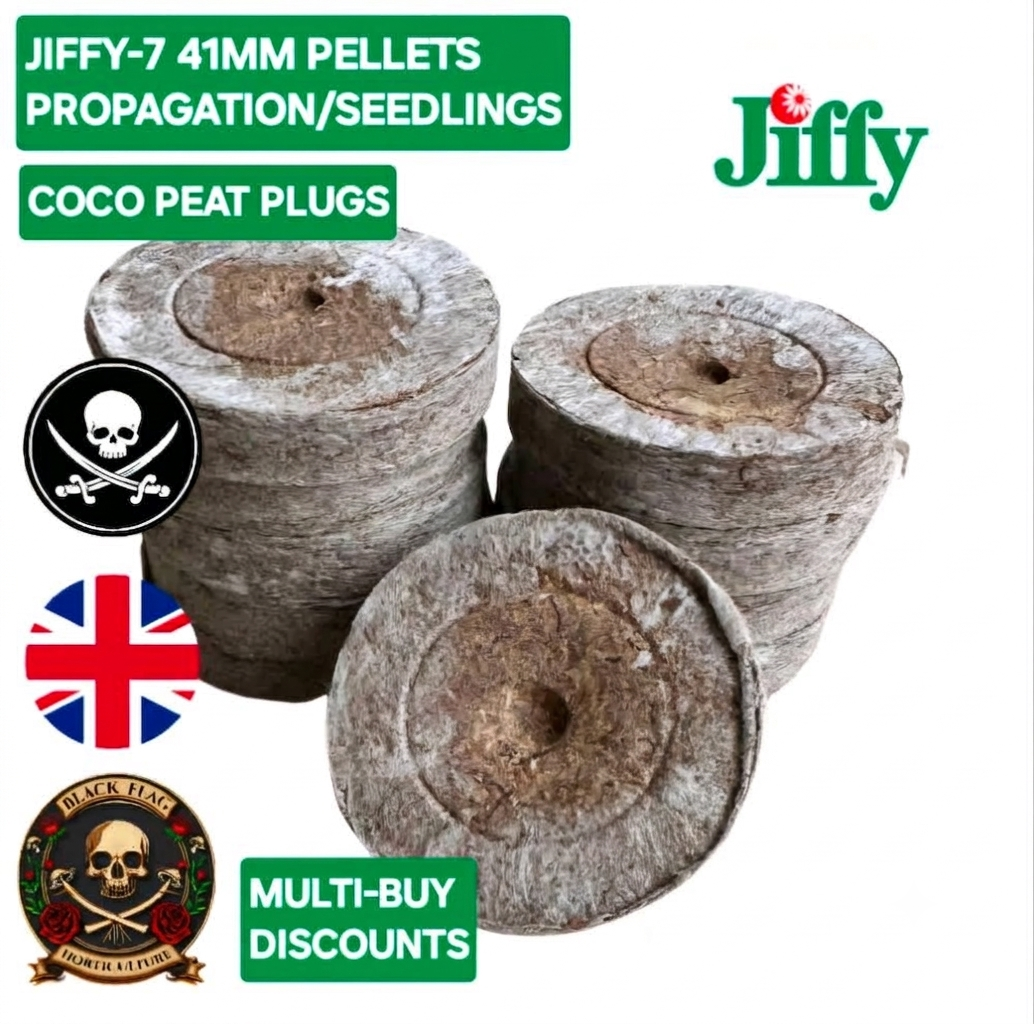 Jiffy-7 Coco Plugs (41mm) – Seed & Cutting Starter Pellets