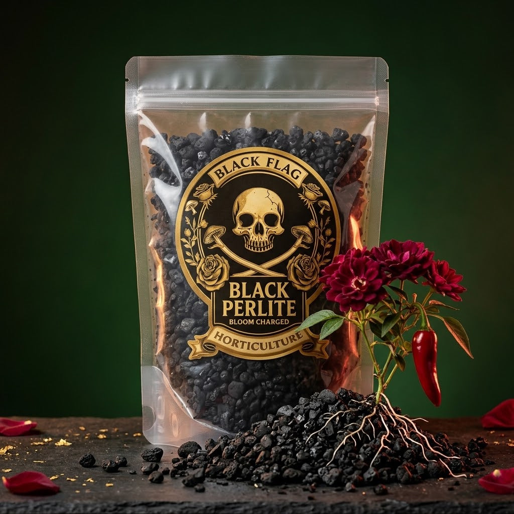 Black Perlite – Charged Horticultural Biochar | Veg, Bloom & Buffered