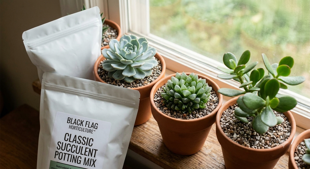 Classic Succulent Potting Mix by Black Flag Horticulture