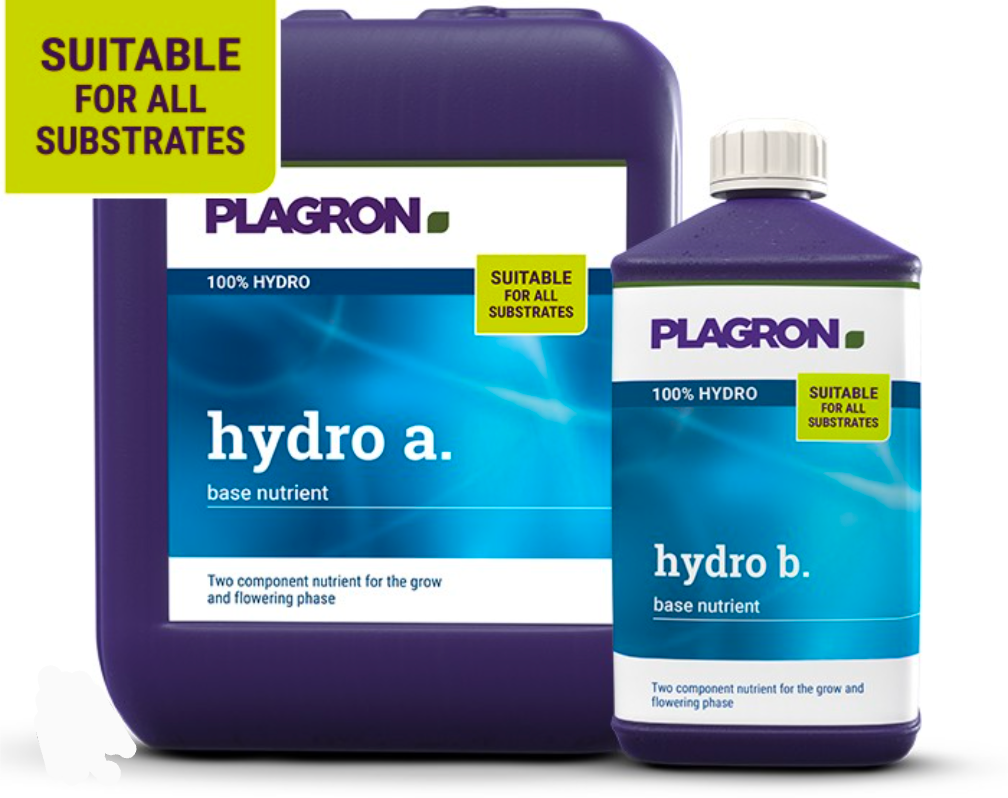 Plagron Hydro A&B – Hydroponic Base Feed