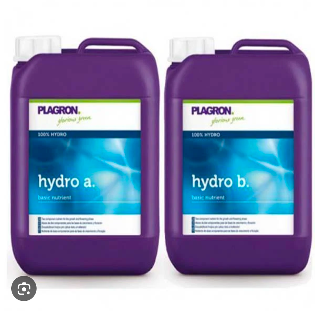 Plagron Hydro A&B – Hydroponic Base Feed