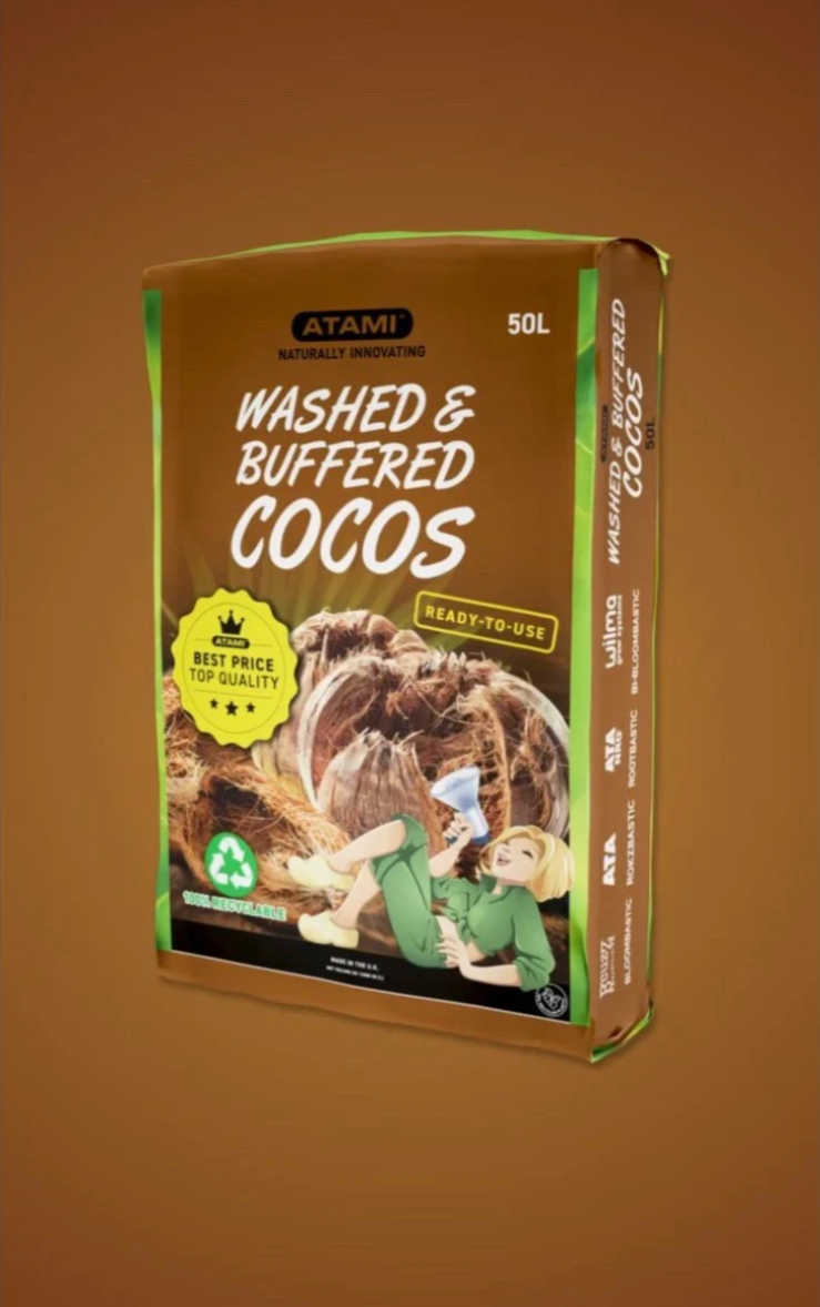 Pure Coco Coir for Succulents & DIY Mixes – Atami