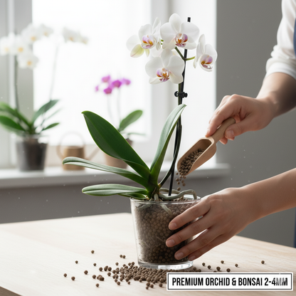 Akadama Alternative: Premium, Sustainable Horticultural Grit Leca for Bonsai (2-4mm)