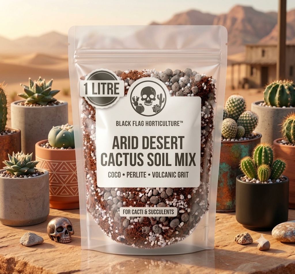 Arid Desert Cactus Soil Mix by Black Flag Horticulture