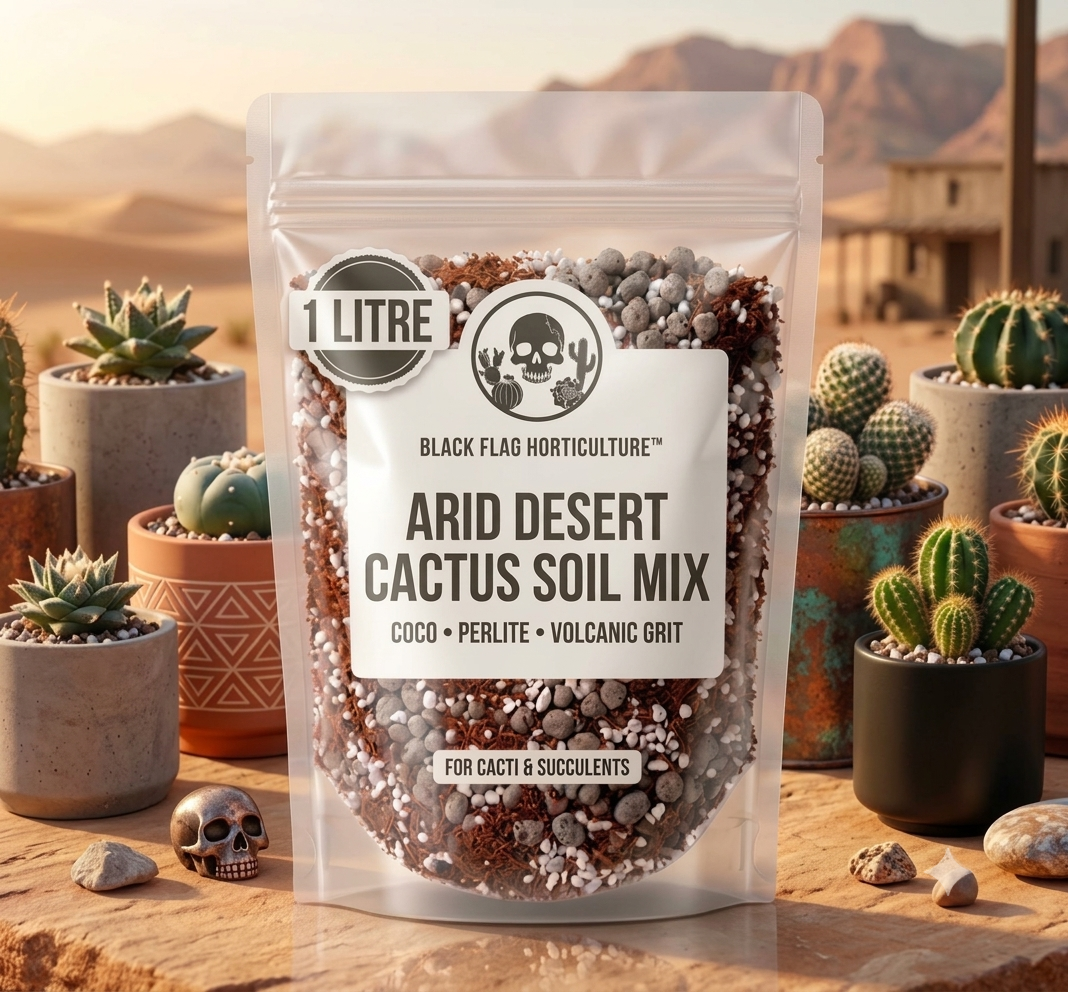 Arid Desert Cactus Soil Mix by Black Flag Horticulture