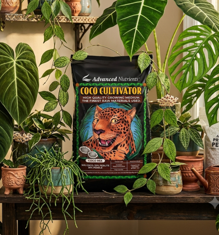 Advanced Nutrients: Growing Media - Coco Mix 50 Litre - Cultivator Series (50% Coco / 30% Perlite / 20% Clay Pebbles - 50 Litre)
