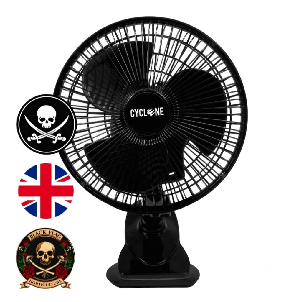 Cyclone 7" Oscillating Clip On Fan