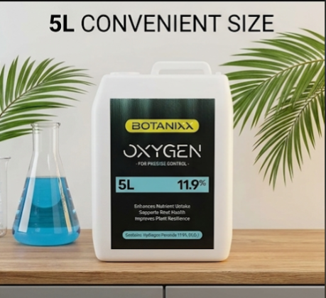 11.9% Hydrogen Peroxide H2O2 - Botanixx Oxygen 1L - Root Rot Treatment