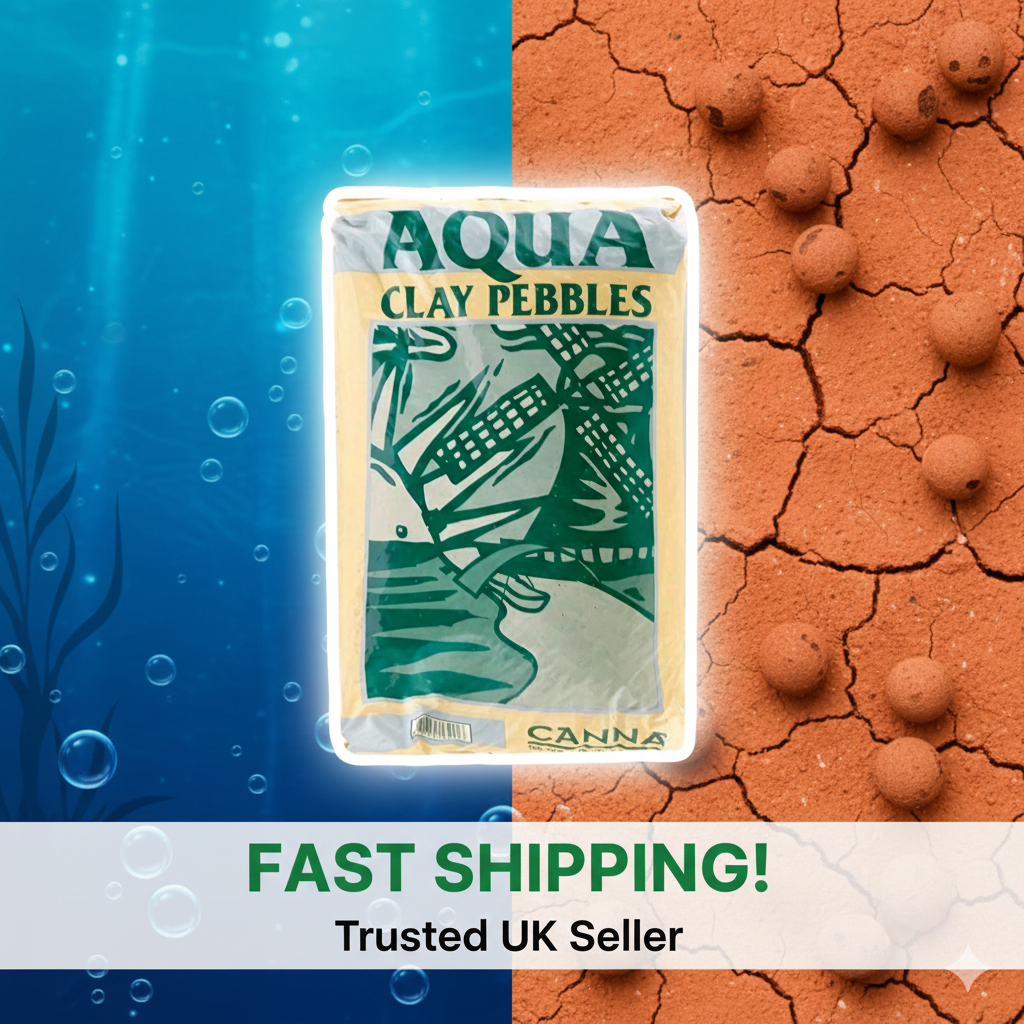 Canna AQUA CLAY PEBBLES 5/10/20/45L Decants Premium Hydroponics Growing Media