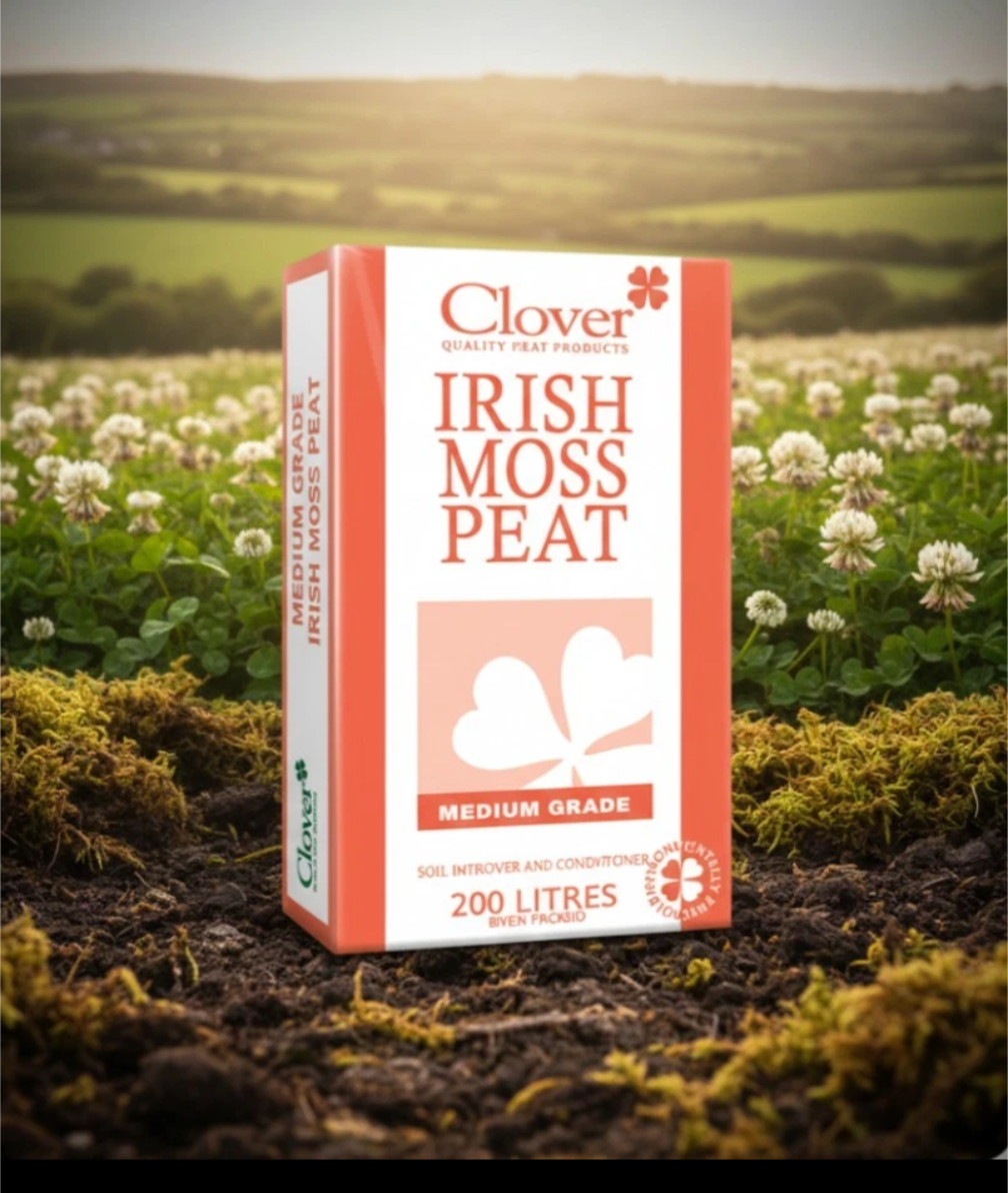 Clover Irish Moss Peat (Medium Grade)