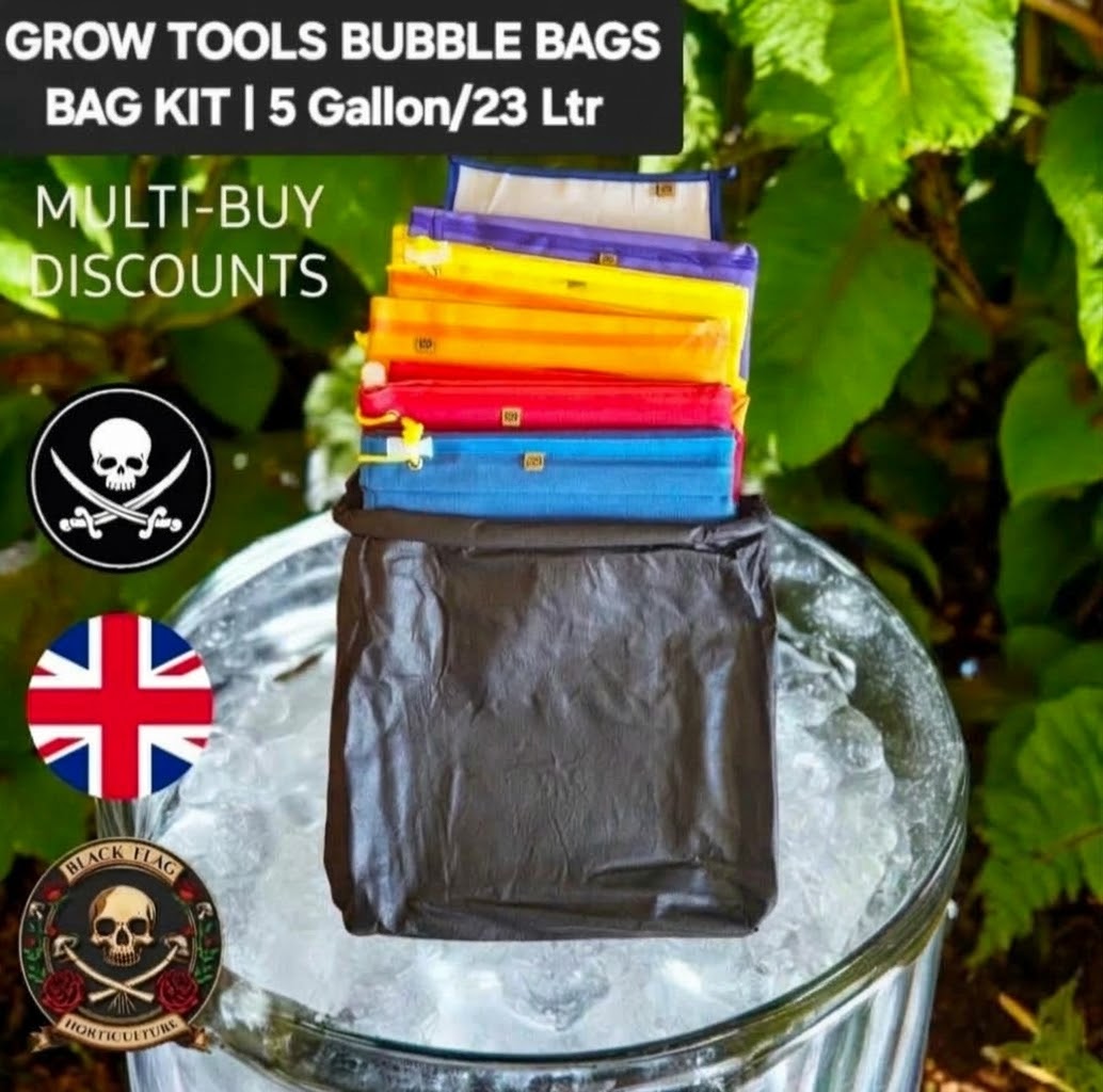 Grow Tools - Bubble Bags - Separate Leaves Herbs & Essential Oils