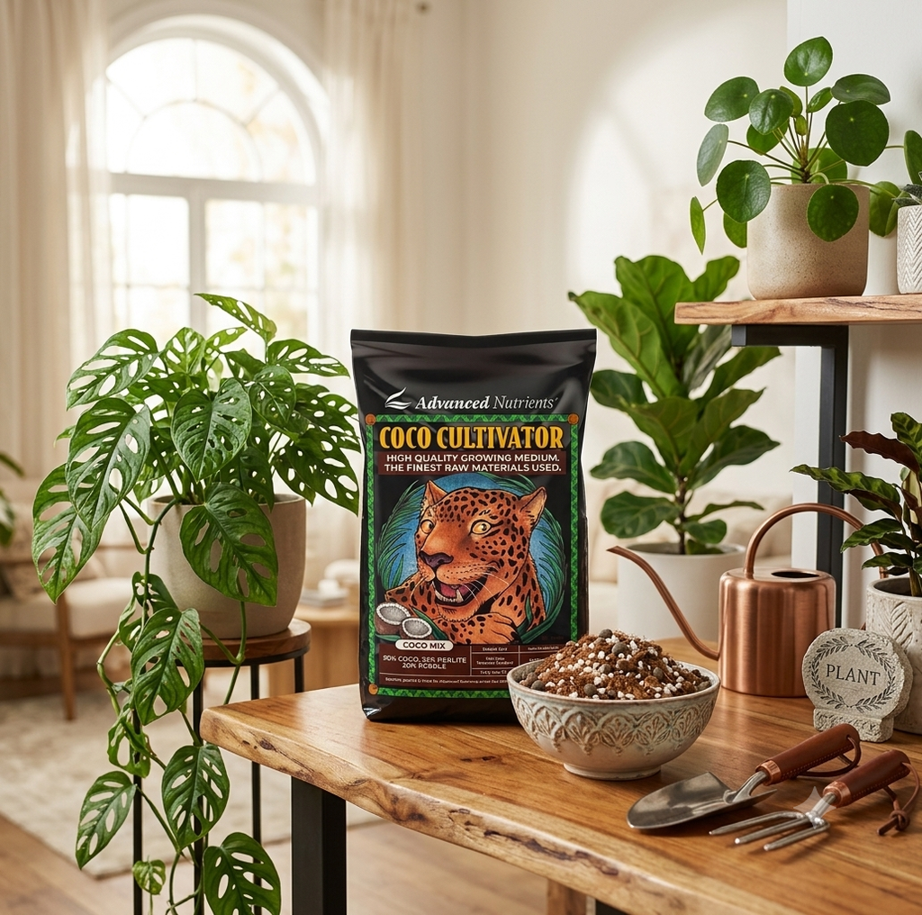 Advanced Nutrients: Growing Media - Coco Mix 50 Litre - Cultivator Series (50% Coco / 30% Perlite / 20% Clay Pebbles - 50 Litre)