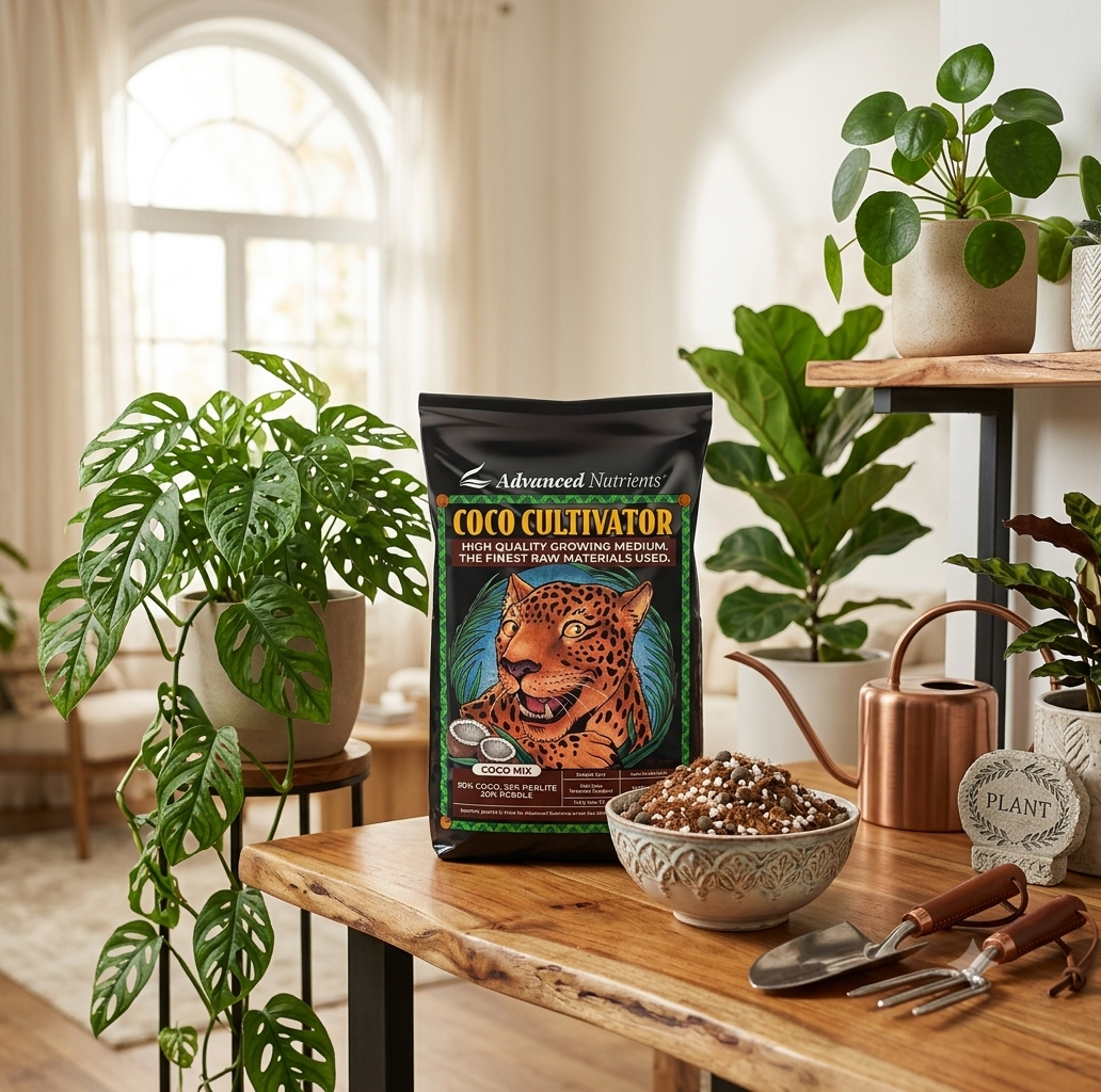 Advanced Nutrients: Growing Media - Coco Mix 50 Litre - Cultivator Series (50% Coco / 30% Perlite / 20% Clay Pebbles - 50 Litre)