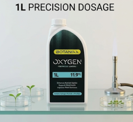 11.9% Hydrogen Peroxide H2O2 - Botanixx Oxygen 1L - Root Rot Treatment