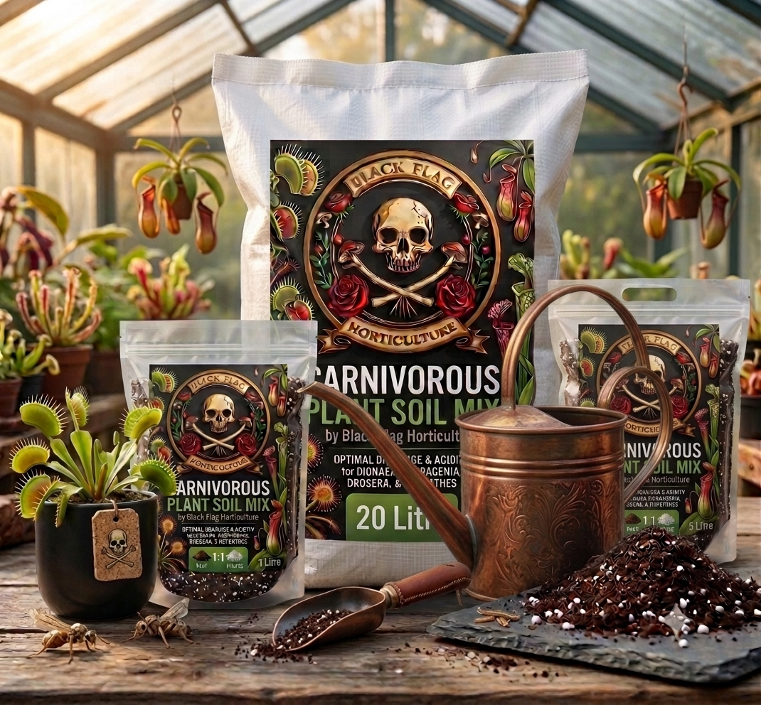 Carnivorous Plant Soil Mix by Black Flag Horticulture