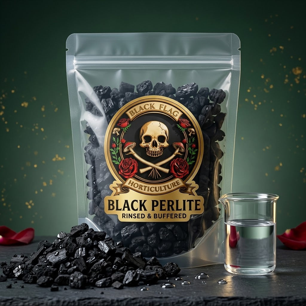 Black Perlite – Charged Horticultural Biochar | Veg, Bloom & Buffered