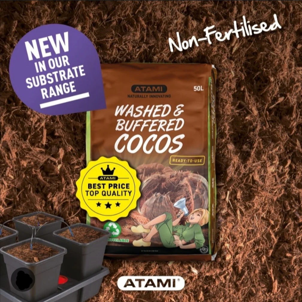 Pure Coco Coir for Succulents & DIY Mixes – Atami