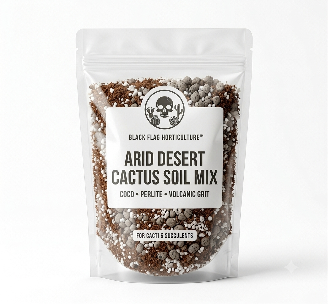 Arid Desert Cactus Soil Mix by Black Flag Horticulture