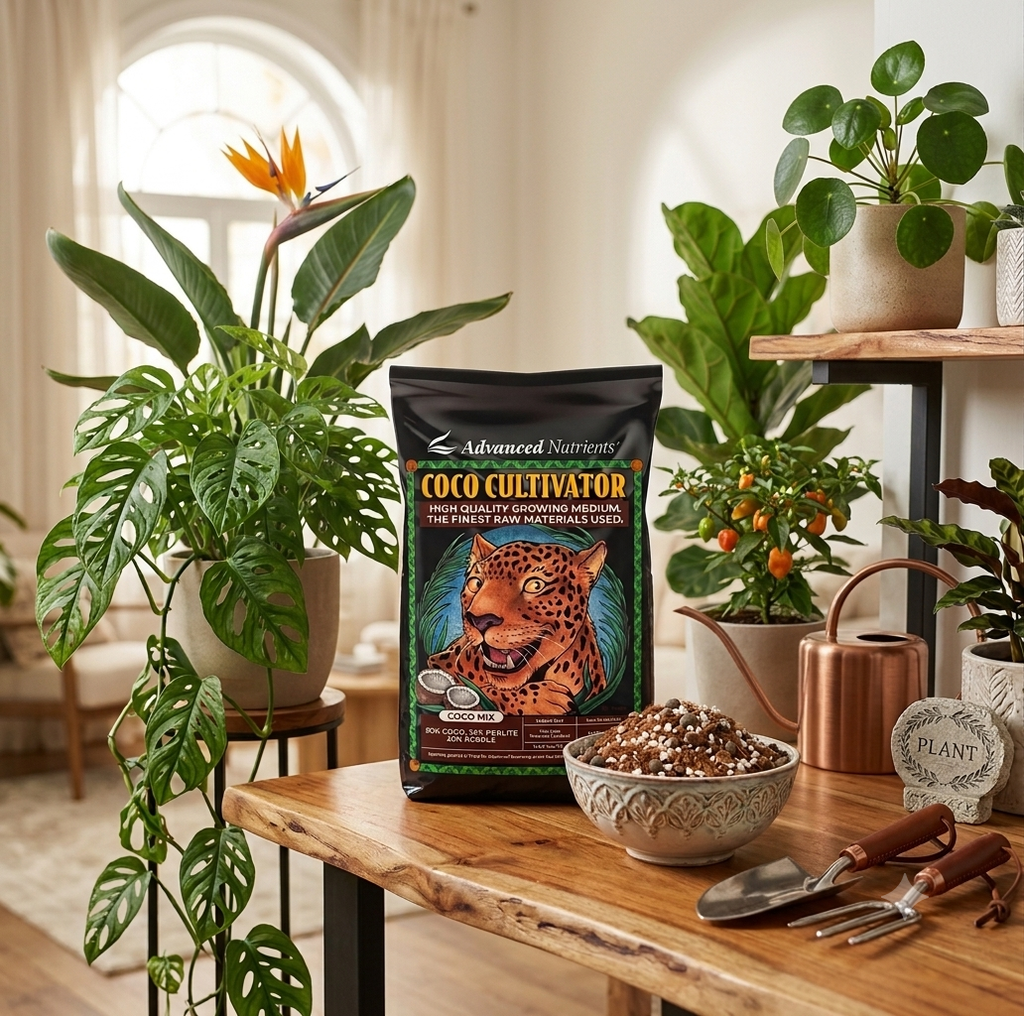 Advanced Nutrients: Growing Media - Coco Mix 50 Litre - Cultivator Series (50% Coco / 30% Perlite / 20% Clay Pebbles - 50 Litre)