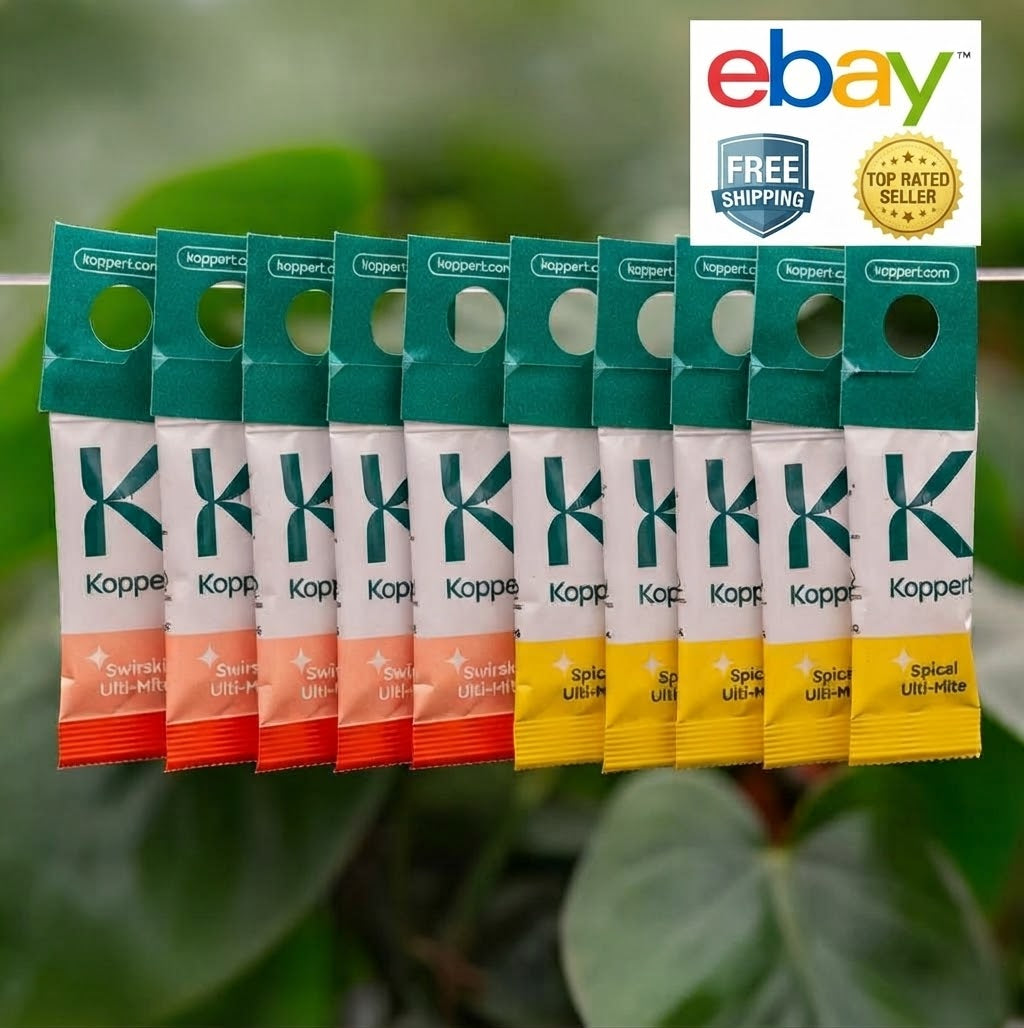 Houseplant Pest Guard – Spider Mite & Thrips Predator Sachets | Spical Plus & Thripex (Koppert)