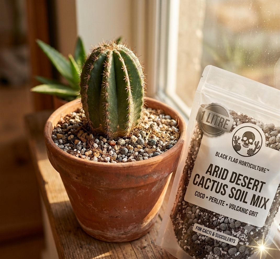 Arid Desert Cactus Soil Mix by Black Flag Horticulture
