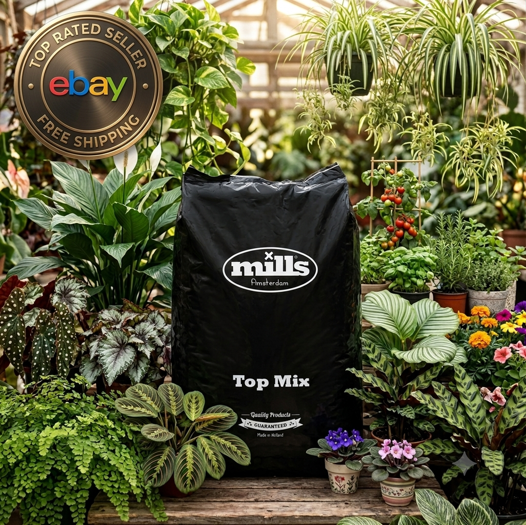 Mills Top Mix – Bio-Mineral Potting Soil