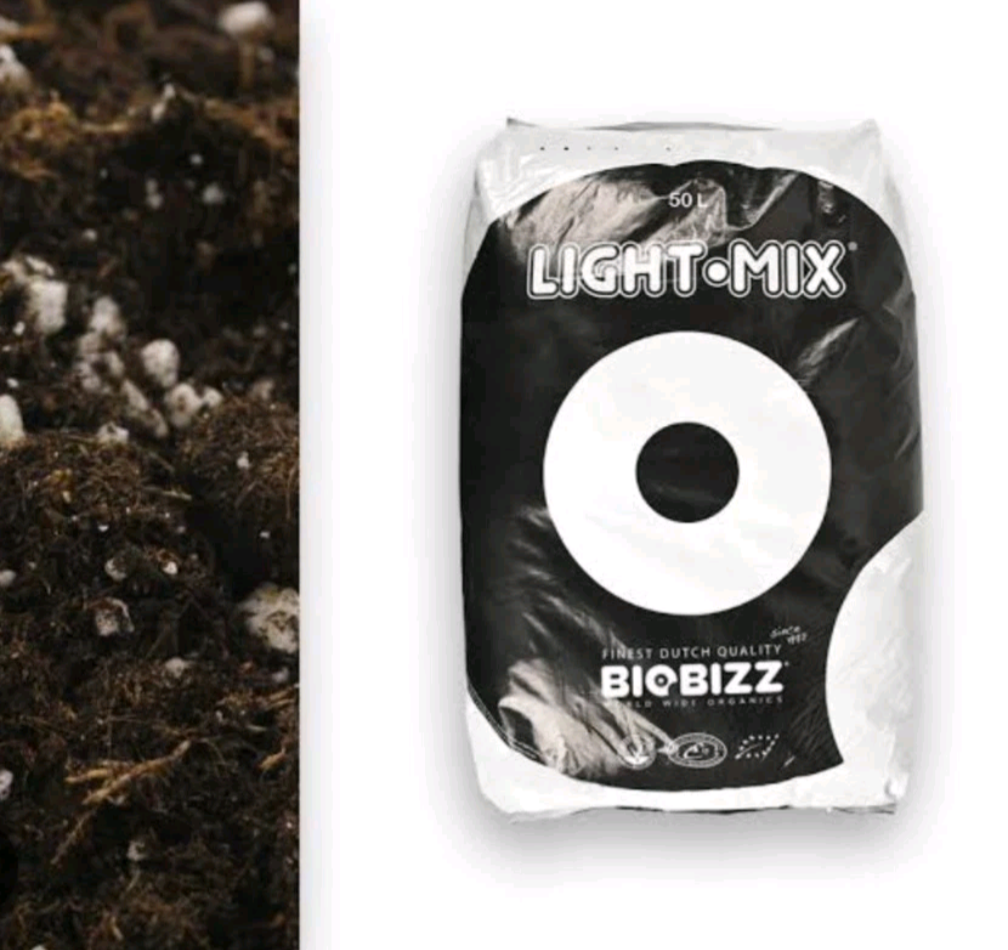 BIOBIZZ Light-Mix Organic Potting Soil for Cuttings & Houseplants
