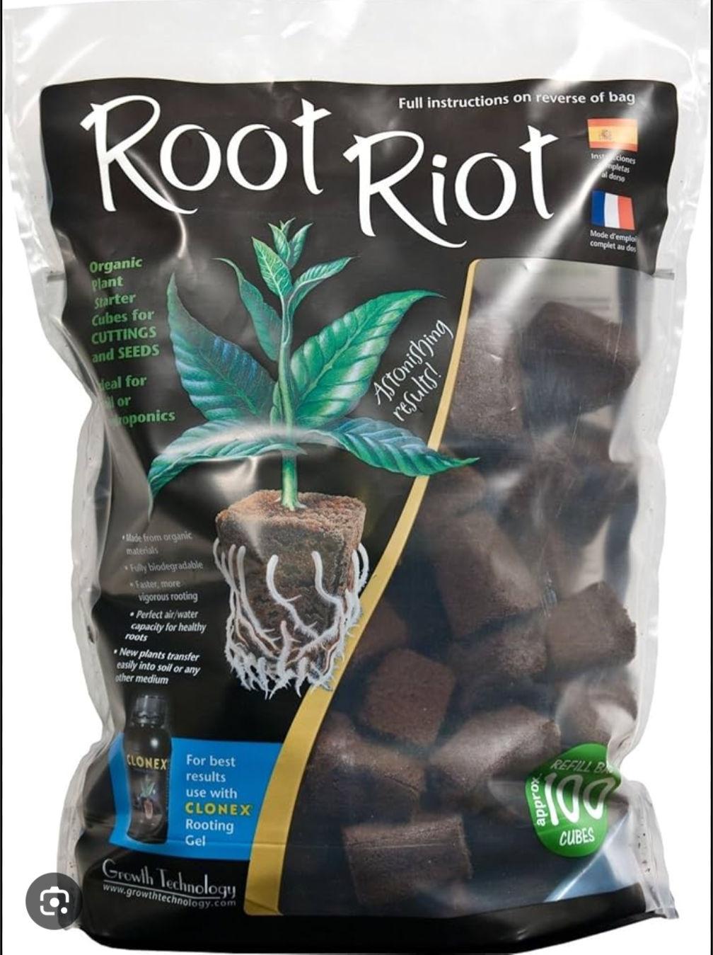 Root Riot - Plant Cubes