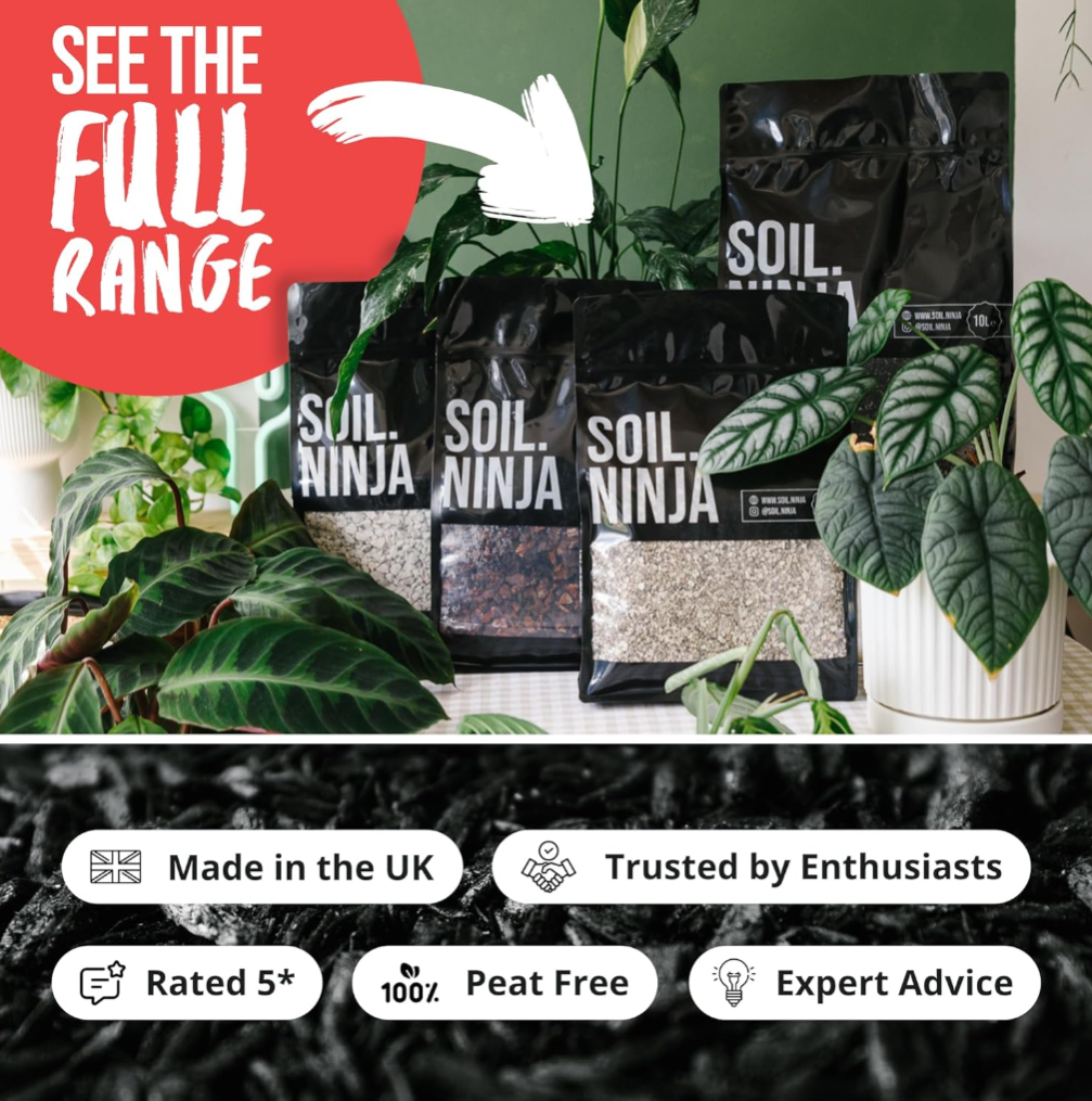 Soil Ninja LECA Clay Pebbles Expanded Aggregate Hydroponic Plant Medium Multi Size